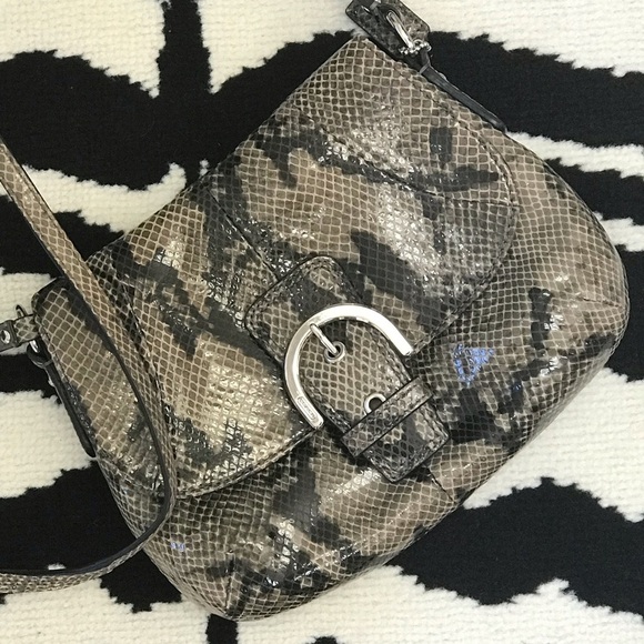 Coach Soho Exotic Snake Print Mini Crossbody Bag - Picture 2 of 8